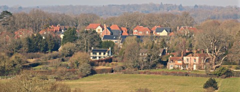 Etchingham view of village