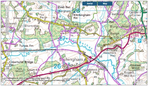 footpath map